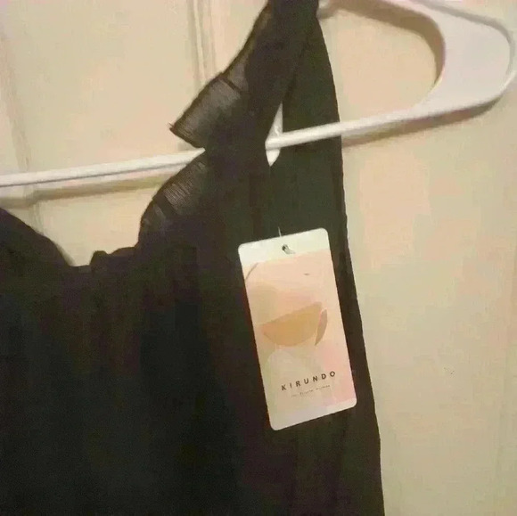 Kirundo Halter Dress Xxl, Black - Picture 4 of 5